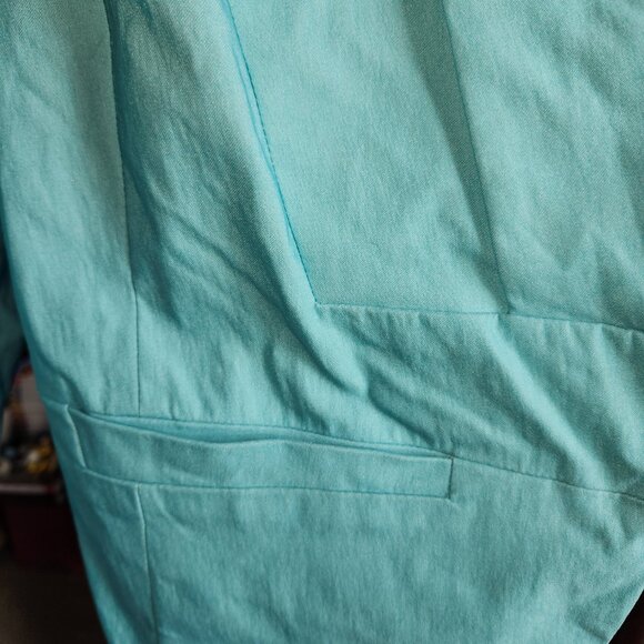 25108 NWT!!!  Torrid Cutaway Aqua Blazer Size 4X MSPR $58 - Picture 6 of 11